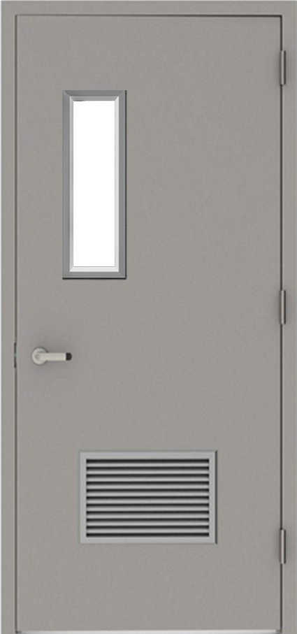 heavy steel security doors